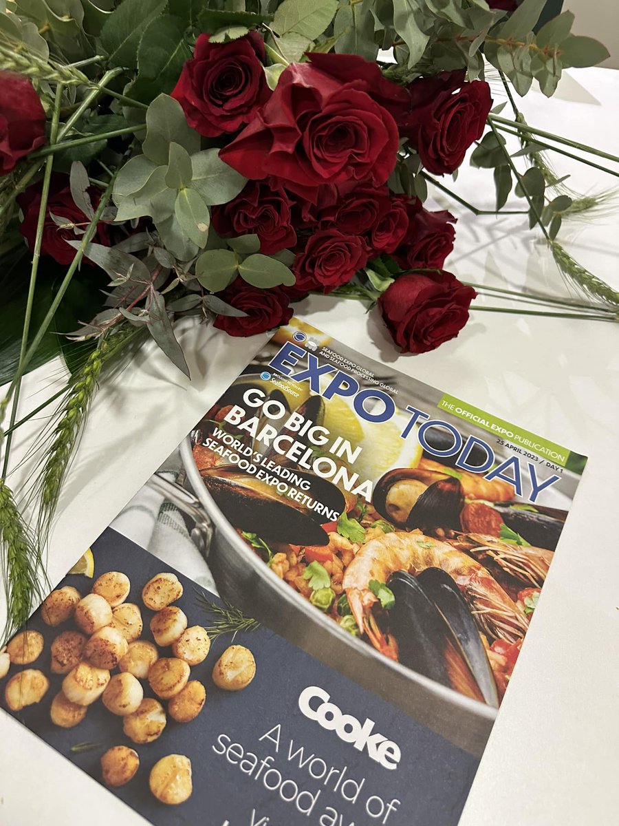 Bon Sant Jordi!📷 And happy day one of #SEG24! Don’t forget to grab your copy of #ExpoToday when you arrive, or stop by the SeafoodSource booth, Galleria, GA400 to download your digital copy 📷

#seafoodsource #seafoodindustry #globalseafoodmarketplace