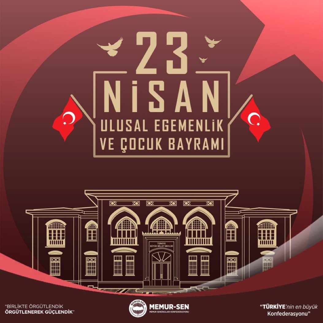 İstiklal mücadelemizin ve milli iradenin sembolü olan Türkiye Büyük Millet Meclisi'mizin 104. Kuruluş yıl dönümünde bizlere özgürce yaşadığımız vatanımızı armağan eden Gazi ve Şehidlerimizi rahmet ve minnetle anıyor, #23Nisan Ulusal Egemenlik ve Çocuk Bayramı’mızı kutluyorum.