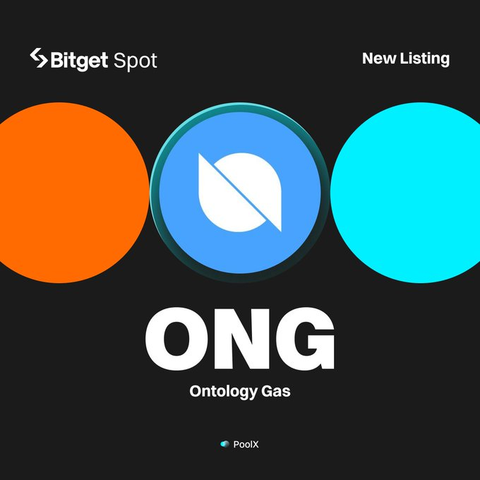 🥳Bitget Will List Ontology Gas (ONG). Come and grab a share of $22,000 worth of ONG!😍

✍️We are thrilled to announce that Ontology Gas (ONG) will be listed in the Innovation and Public Chain Zone. Check out the details below:

⏰Deposit Available: Opened

⏰Trading Available: