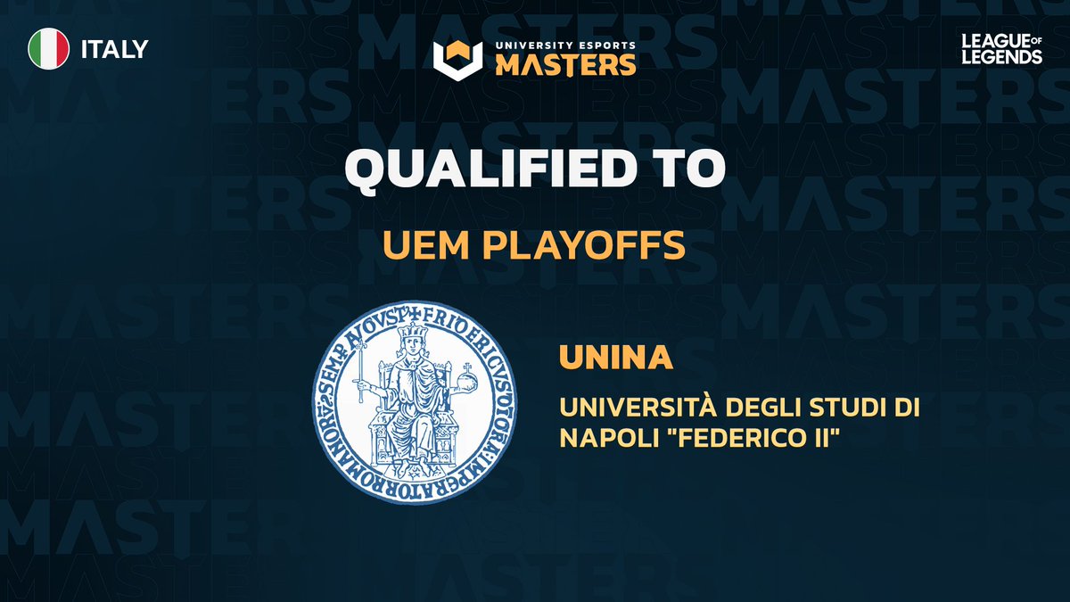 🇮🇹 The big surprise of the weekend, @UninaIT 💪 They gradually grew stronger until finishing 3rd in the standings. A lot of quality in Italian League of Legends 🔸 @Pjames_3 🔸 @_Zeeiss_ 🔸 @_Thraex_ 🔸 @doomedpedro 🔸 @LotusxJanna