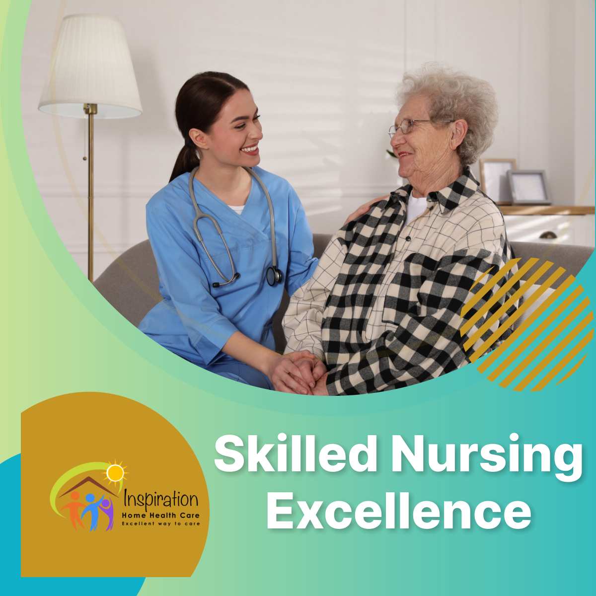 Experience top-notch care with our skilled nursing services. Our compassionate nurses work tirelessly to maintain your health and well-being, ensuring personalized care and support every step of the way. 

#AuroraCO #HomeHealthCare #InspirationHomeHealthcare #SkilledNursing