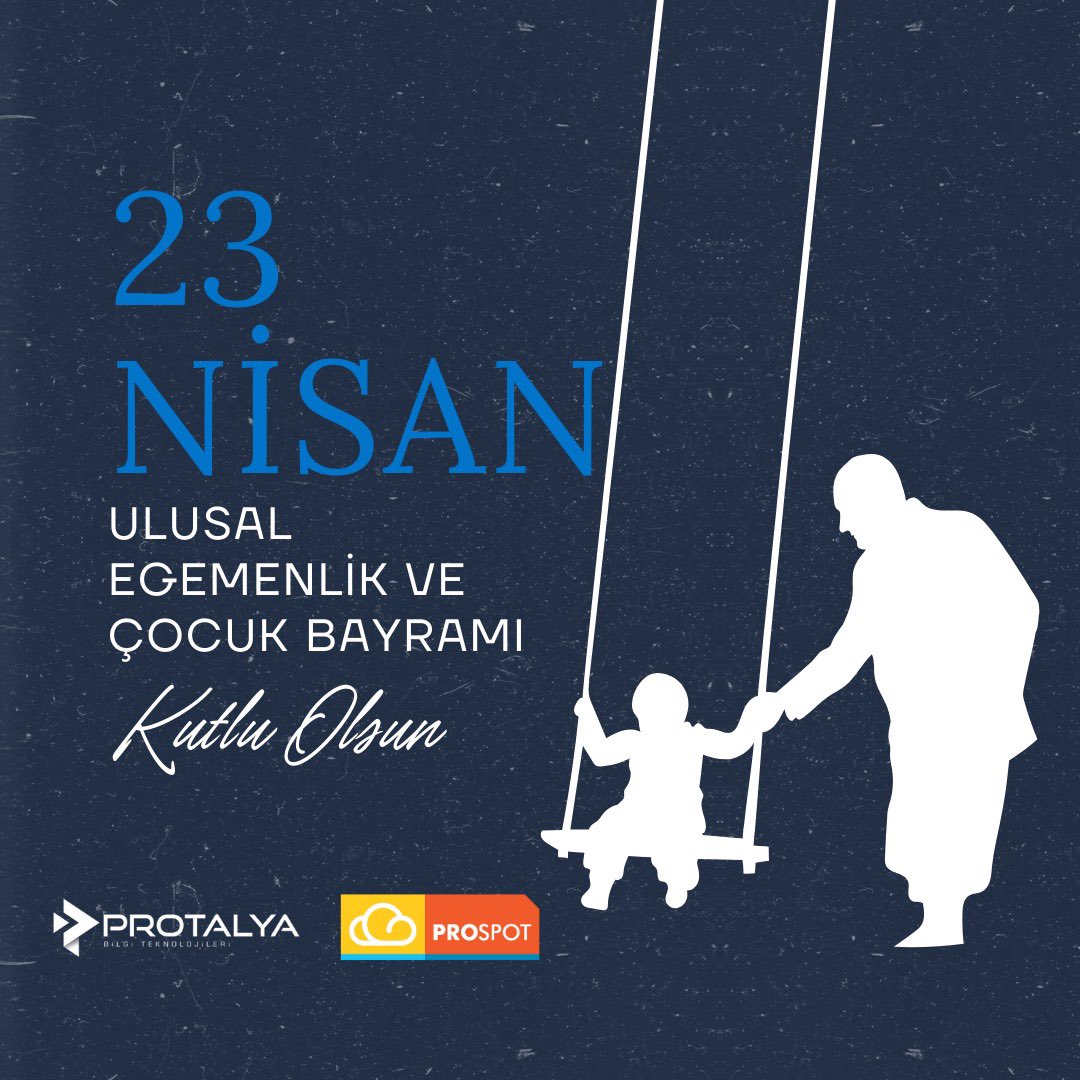 23 Nisan Ulusal Egemenlik ve Çocuk Bayramı Kutlu Olsun💙🧡

#Protalya #bilgi #teknolojileri #bilgiteknolojileri #hotel  #replikasyon #yedekleme #Antalya #Prospot #wifi #hotspot #23Nisan #çocukbayramı