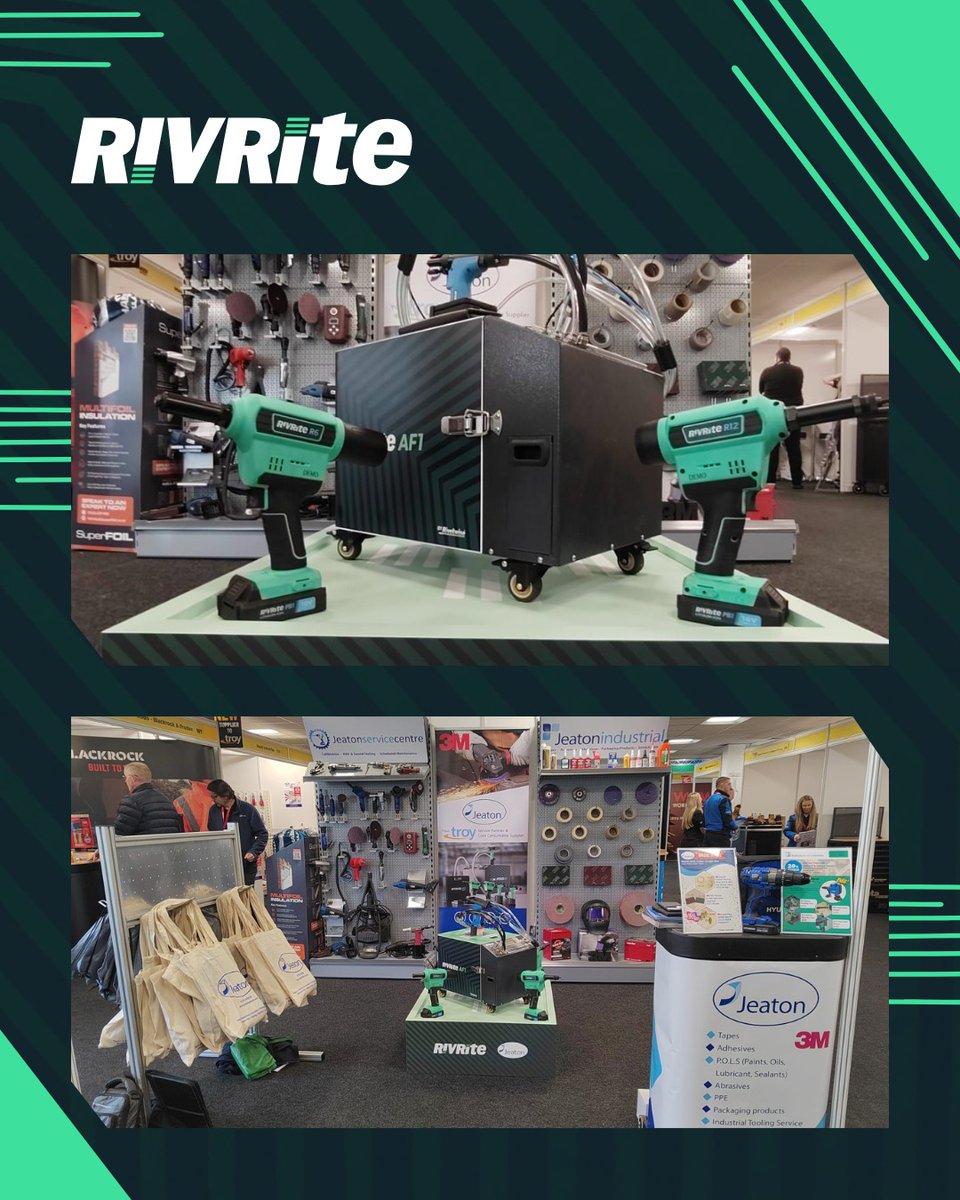 RivRite's tweet image. RivRite&apos;s innovative tools were showcased at the recent Troy show held at Silverstone. It was fantastic to see our tools being exhibited by @Jeaton Group .

Reach out to us to learn more about our showcased products. bit.ly/4aGnGB8 #RivetingTools #Tools