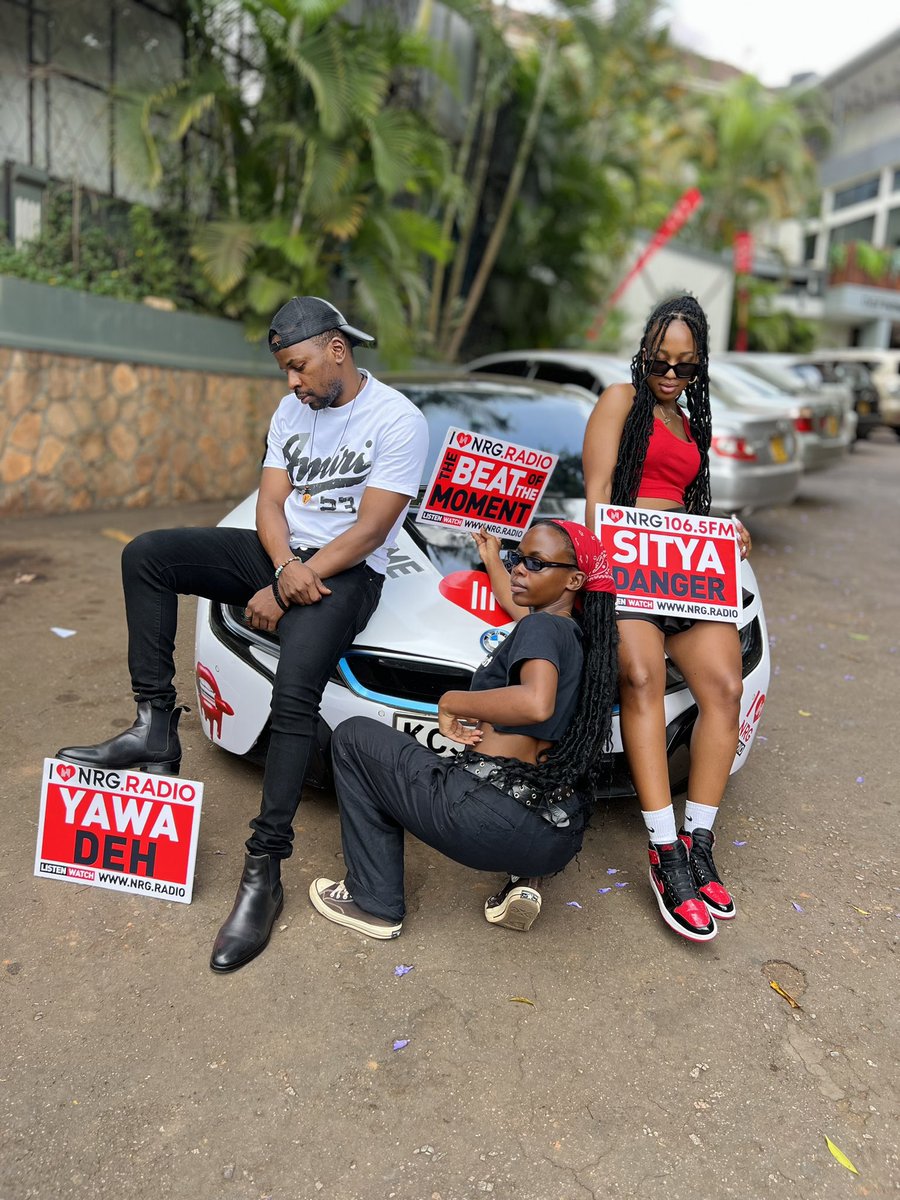 Catch the #NRGAmShowUG squad @iamalisha250 @santrinanziza and @CrystoPanda till 2 pm. Tune in via 106.5 or Stream live via nrg.radio.