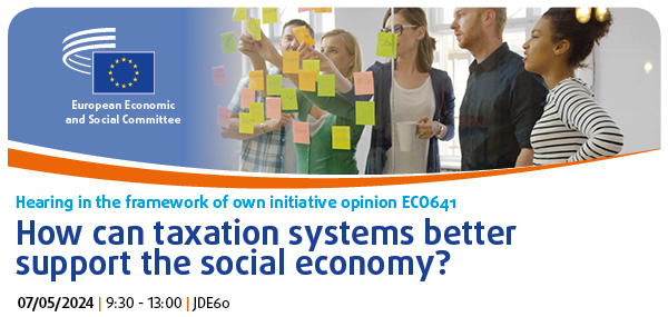 How can taxation systems better support the #SocialEconomy? Which tax incentives work, and what are best practices in the #EU🇪🇺?    

Join our public hearing for answers:  
🗓️7 May 2024 | 9h30 -13h  
🔗More information: europa.eu/!6N3BYG 

#Tax4SocialEconomy