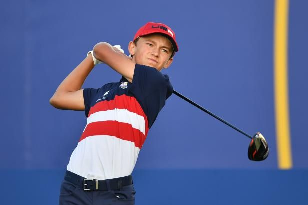 dazzabolton's tweet photo. Where potential meets opportunity. Congrats to our exemption pick, 15-year-old Miles Russel, who shot a front-nine 31 to place himself among the early leaders on his first debut on the Korn Ferry Tour. https://t.co/FuFf8EHDMh #kornferrytour #golf... https://t.co/6HQVlo2uHP https://t.co/T9uvkWv1CV