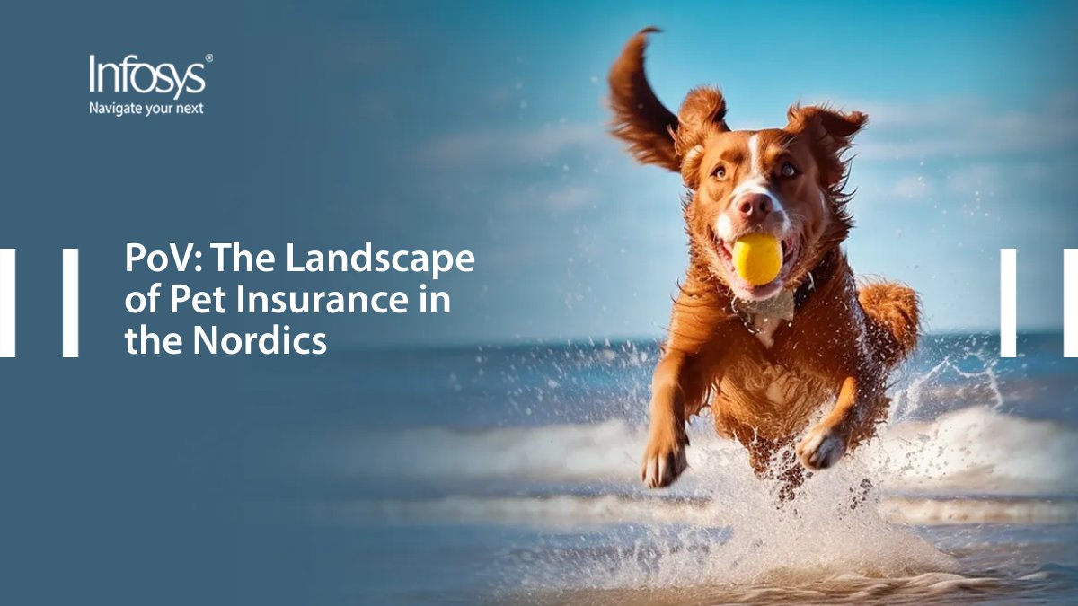 Infosys's tweet photo. Read this latest PoV by Ravi Jha and Sireesha Thanneeru, which offers a comprehensive overview of the global #petinsurance industry, emphasizing key trends and market forecasts, focusing on the Nordic region. https://t.co/21ed6KtJuB https://t.co/o1aABSCOZZ