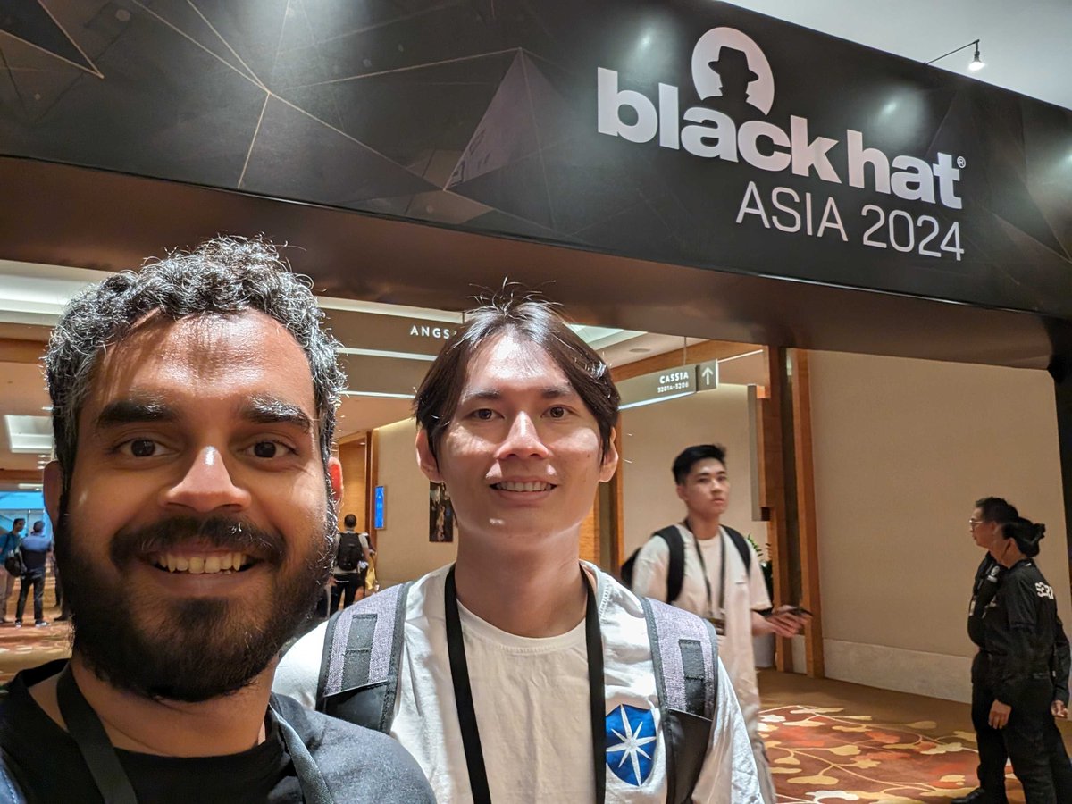 Excited to share #snapshots from the electrifying #BlackHatAsia 2024 event in #Singapore!