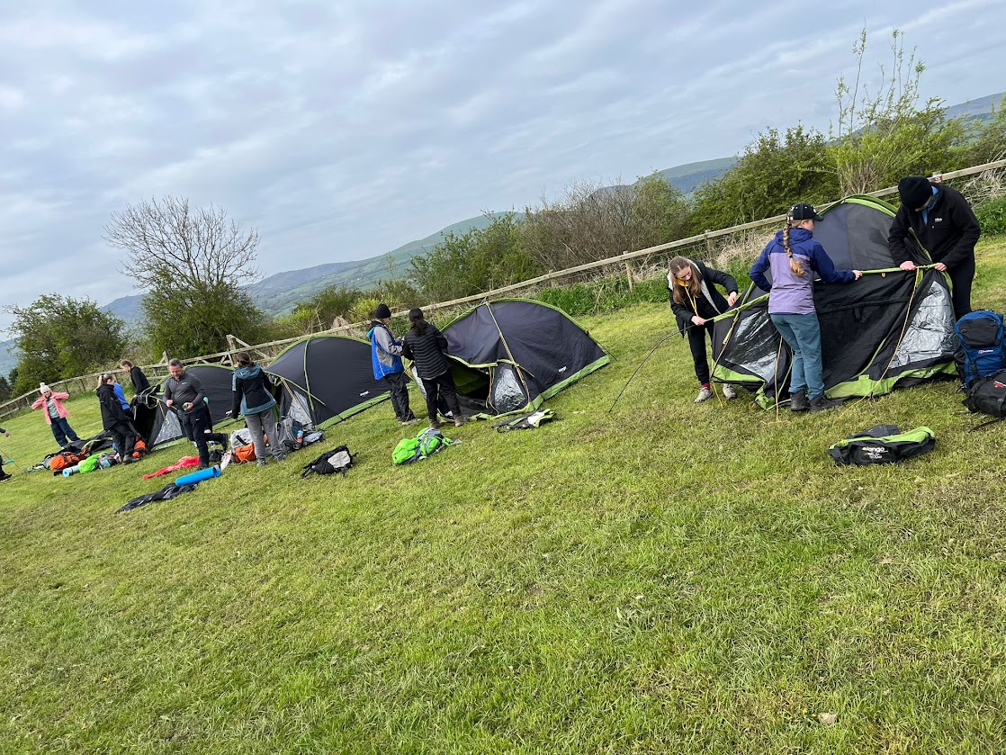 Well done to the 20 young people from @WirralGirls who impressed us all on their Silver #DofE practice expedition expedition.