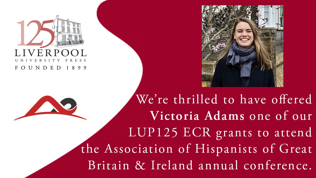 Victoria Adams, Research Associate in Latin American Cultural Studies @BristolUni, was the first person to receive one of our #LUP125 grants for Early Career Researchers and attended #AHGBI last month. We're so pleased to have supported Victoria with this anniversary initiative!