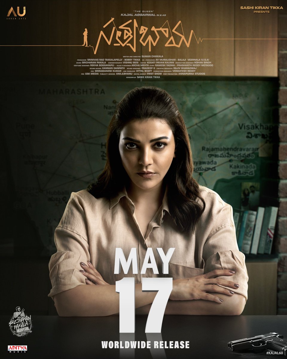 sumanchikkala (@sumanchikkala) on Twitter photo Gear up to celebrate 'The Queen of Masses' <a href="/MSKajalAggarwal/">Kajal Aggarwal</a> like never before on the big screens ❤️🔥❤️🔥
#Satyabhama in theatres worldwide on May 17th 🎯
▶️ youtu.be/Imrk_-CnYOg Gear up to celebrate 'The Queen of Masses' <a href="/MSKajalAggarwal/">Kajal Aggarwal</a> like never before on the big screens ❤️🔥❤️🔥
#Satyabhama in theatres worldwide on May 17th 🎯
▶️ youtu.be/Imrk_-CnYOg
