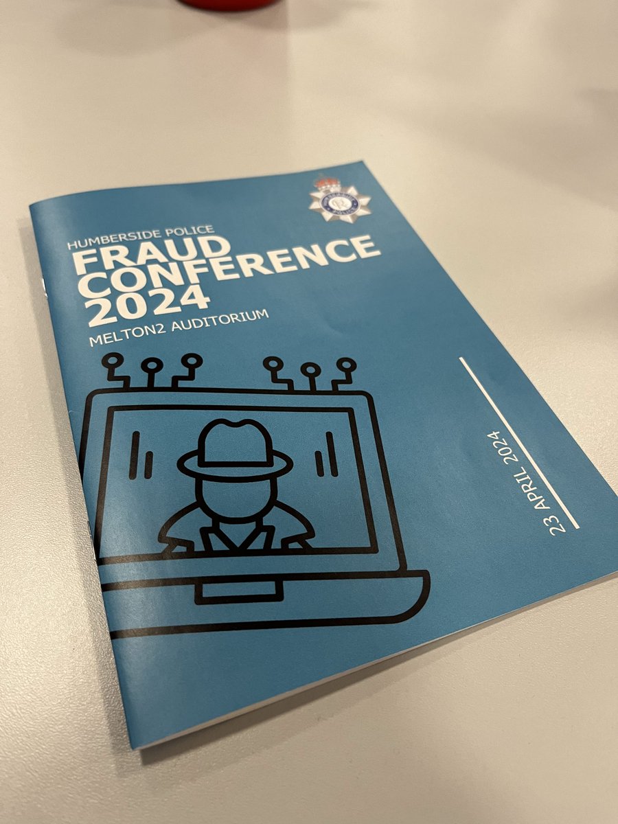 Itsbenwhitaker's tweet photo. It's really great to be at the @Humberbeat Fraud Conference 2024 today. Awesome keynotes from @PaulMaskall & Devan from @FraudWatchUK to start the day off. 

Looking forward to listening to @georgia_steel's story later and then talking all things AI this afternoon

Having important conversations by asking great questions