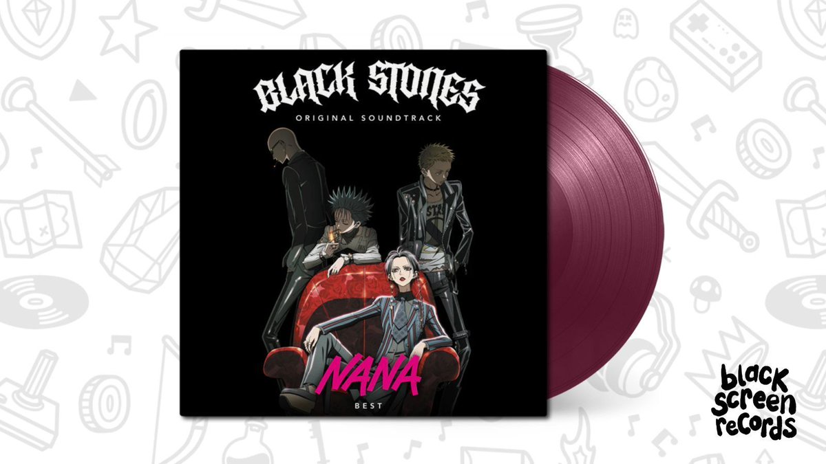Nana is BACK! 🍓🎸🍰 We just restocked the soundtrack to NANA on 1xLP deep purple vinyl from @microidsrecords! Better be fast if you want this release on your shelf. Get it here: blackscreenrecords.com/products/nana-…