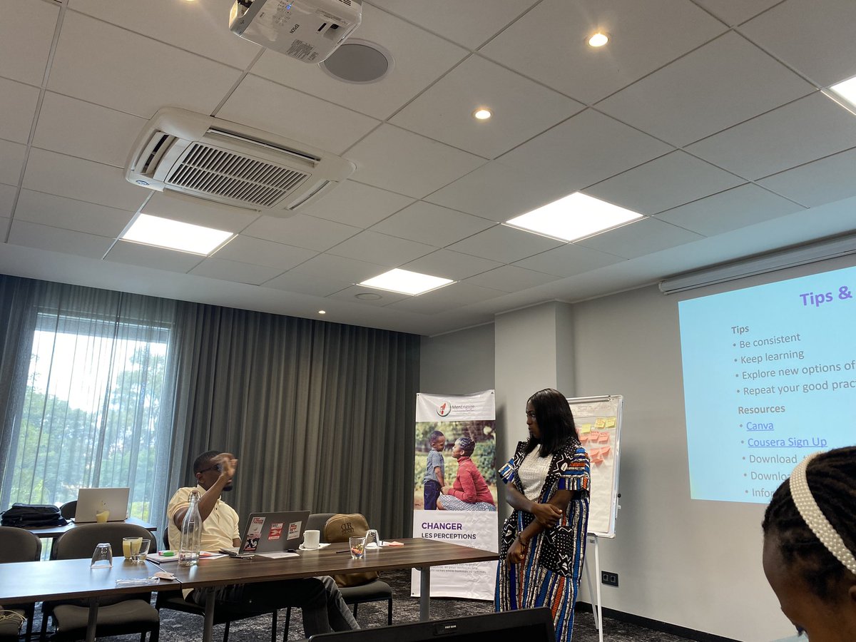 Presently at the MEA Africa youth steering committee meeting in Madagascar during which  <a href="/NkengafackE/">Nkengafack Eucharia</a> presents on social media visibility. This will equip us as youth coordinators to showcase our works better.
#MenEngageAfricaAGM
<a href="/SonkeTogether/">Sonke Gender Justice</a> 
<a href="/MenengageC/">MenEngage Cameroon</a> 
<a href="/MenEngageAfrica/">MenEngage Africa</a>