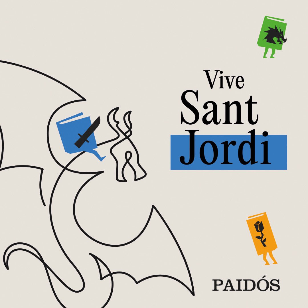 «Un libro es la prueba de que los humanos son capaces de hacer magia.» Carl Sagan. Queridos autores, libreros, lectores, ¡feliz #DíaDelLibro! #SantJordi