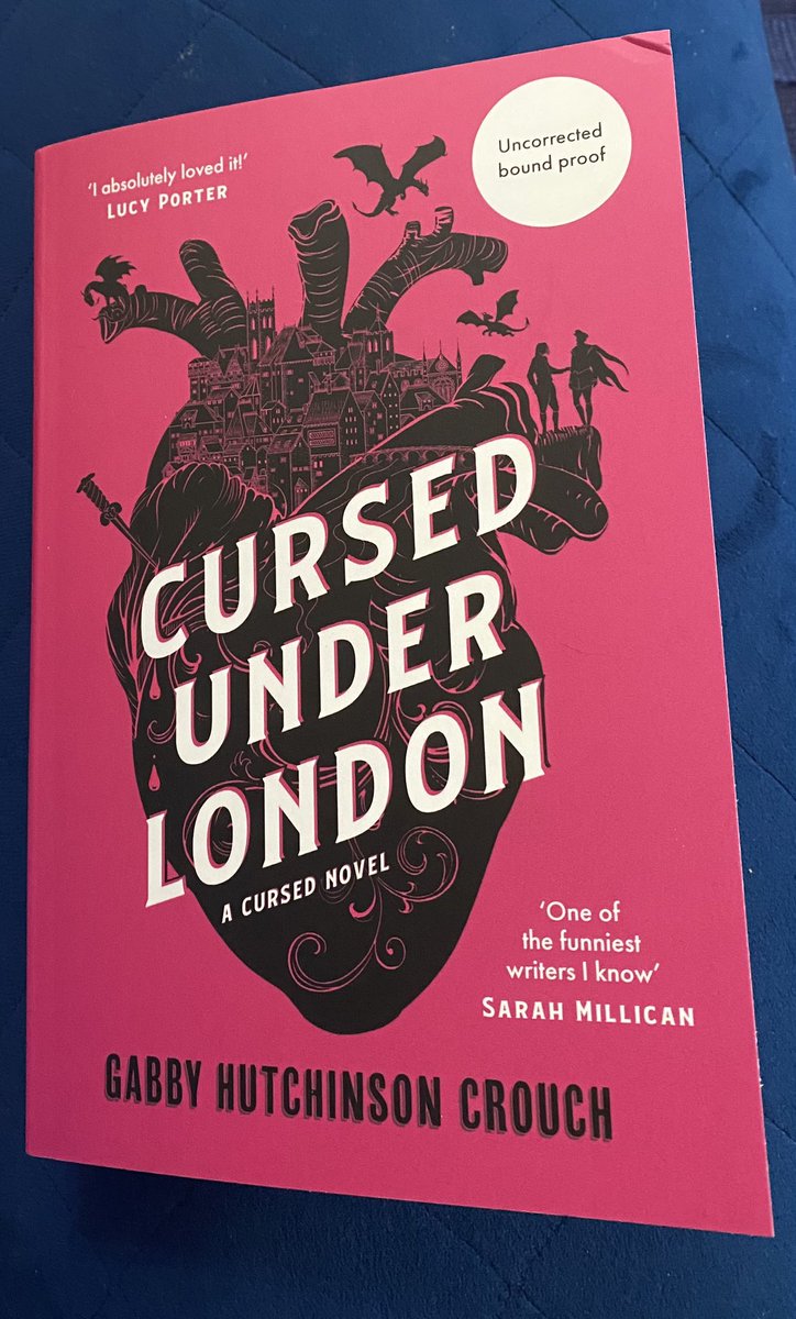 Very excited to have received a copy of @Scriblit’s new book! (Look how cool the cover is!) From reading Gabby’s other books, I’m sure this one will also be an absolute corker! I will now be ignoring my family and all my responsibilities until I have finished reading it.