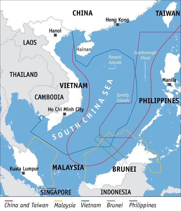 International law establishes maritime boundaries that sometimes seem obvious to share. If there is an agreement, the exploitation that gives rise to this maritime interterritoriality must also be shared. Note: No confirmation of the informative veracity of the map.