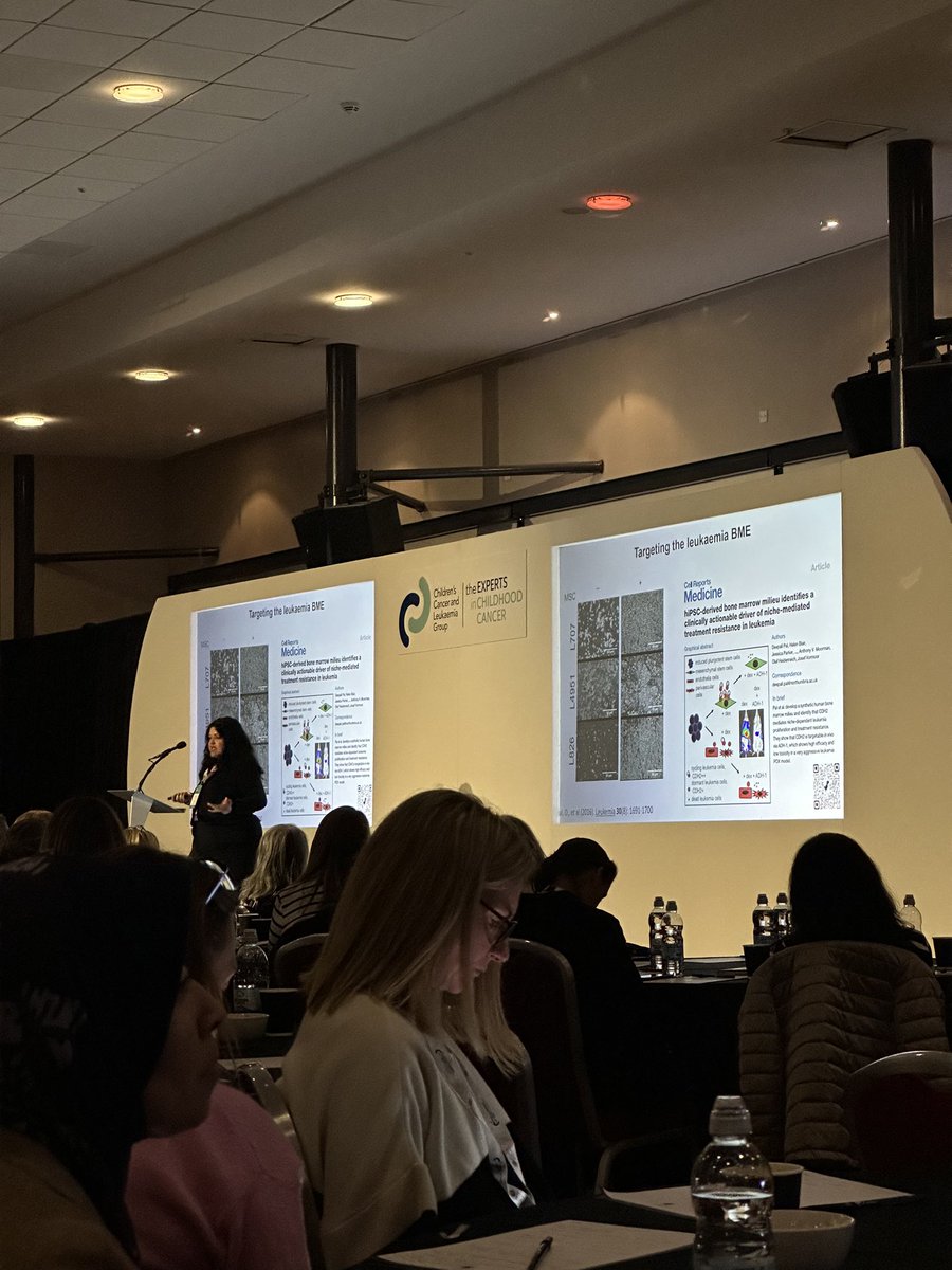 I have thoroughly enjoyed the #CCLG2024 conference. Such fascinating, diverse and impactful research! Brilliant networking. Thank you so much for having me @CCLG_UK  

Our research: @NC3Rs funded human relevant organoids. Targeting the leukaemia niche. Drug screen platforms.