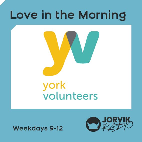 It's our regular Volunteering Spotlight from 11.20am with @volunteerinyork - looking at the opportunities that are available if you've a you've a few spare hours and want to make a real difference in your local community... Tune in on 94.8FM & jorvikradio.com/player/