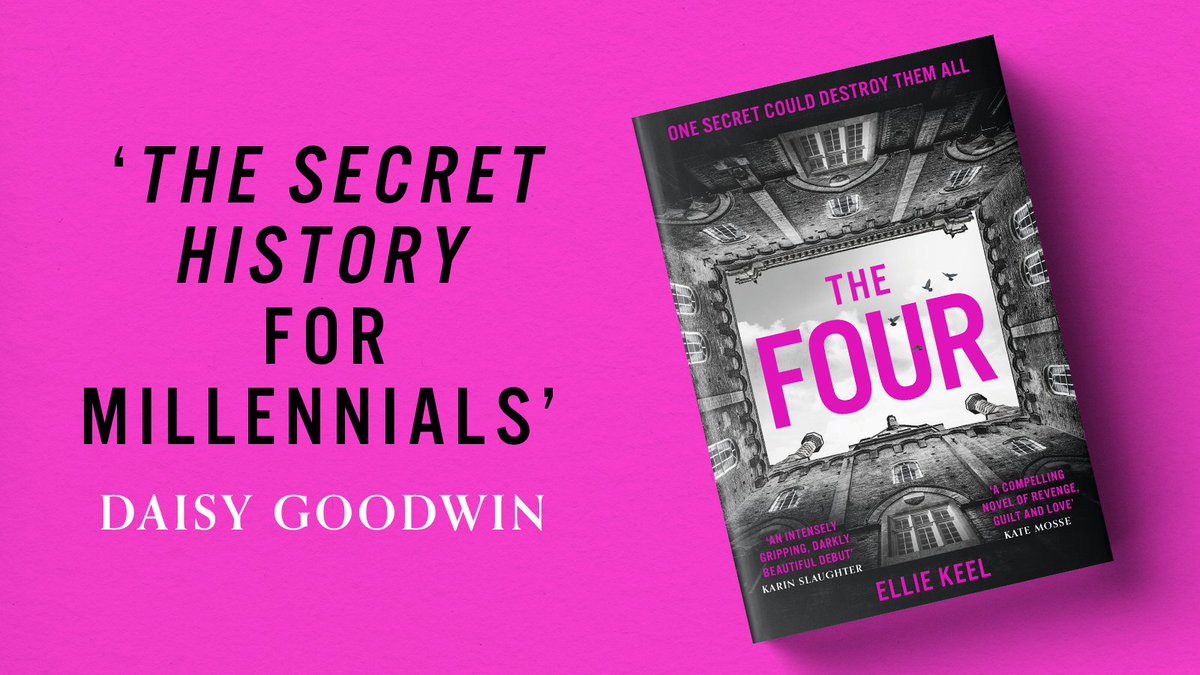 We're ecstatic to see so many glorious reviews for @elliekeel1's #TheFour 🖤 The must-read dark academia novel of 2024, perfect if you loved The Secret History. Find out what all the hype is about: amzn.to/3t197bq