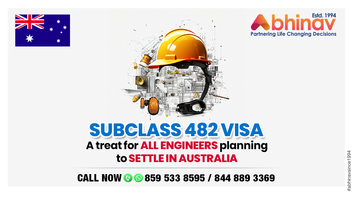 abhinavimmi's tweet photo. Subclass 482 Visa: A Treat for Engineers Settling in Australia!
Initiate your process today: https://t.co/0h94VKeMvP.
For more information call us at +91-8595338595
#AustraliaVisa #EngineeringJobsAU #SkilledMigration #ImmigrateToAustralia #CareerInAustralia #EngineersDownUnder https://t.co/UR87Yehq5P