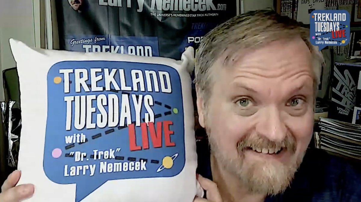 IN MINUTES!

'No #Filler: #RIPJohnTrimble— and a #StarTrek Unboxing!” | #348 #Trekland Tuesdays LIVE,  w YouTube SuperChat and more: 1p PT/4p ET/ 9p UK/ 10p CET: YT bit.ly/3hzTZXE or Twitch: bit.ly/3Jidpzb —or FBk bit.ly/2sVCtbj