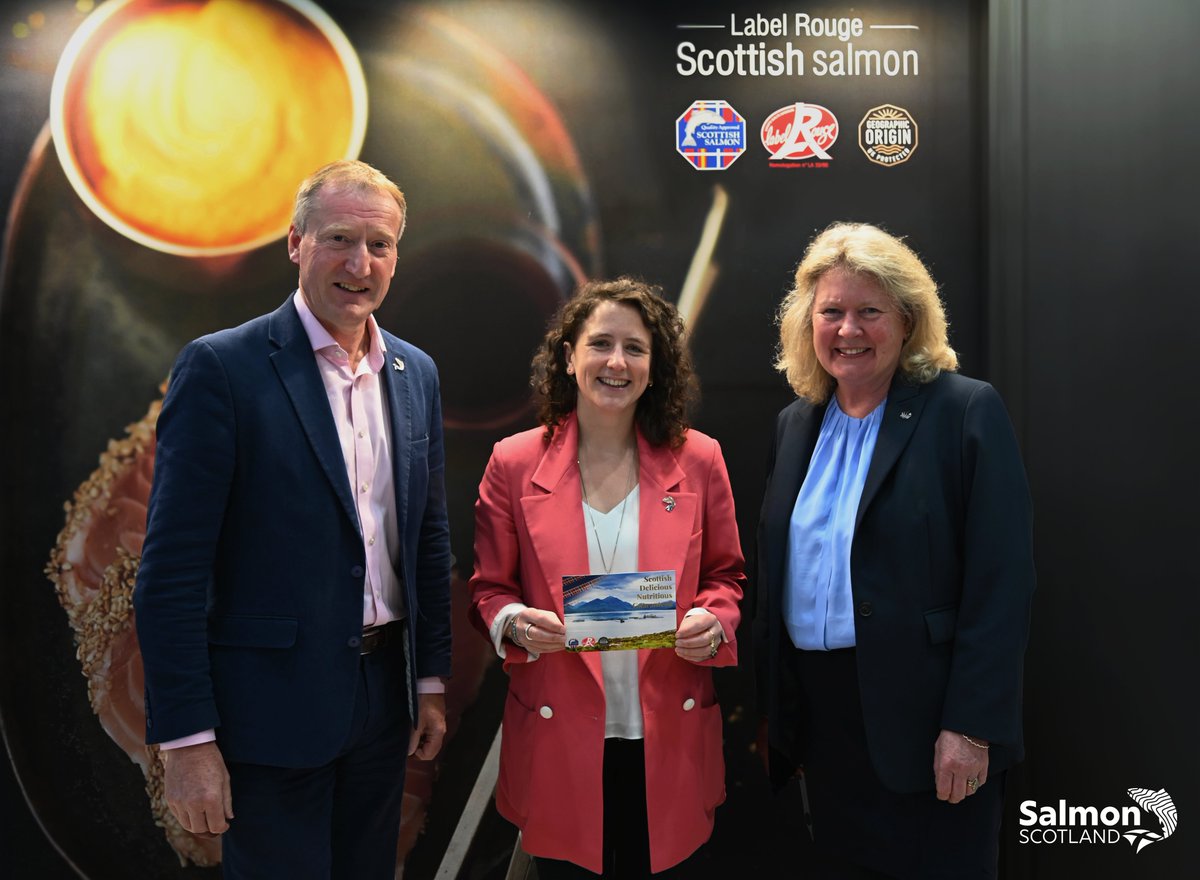 ScotlandSalmon's tweet photo. Strict quality control standards that guarantee superior quality, taste and traceability of #LabelRouge #Scottishsalmon have been updated, paving the way for Scotland to export more premium salmon to France and other international markets.

Read more: https://t.co/rXGsYcp2he https://t.co/mmO1F2TOfz