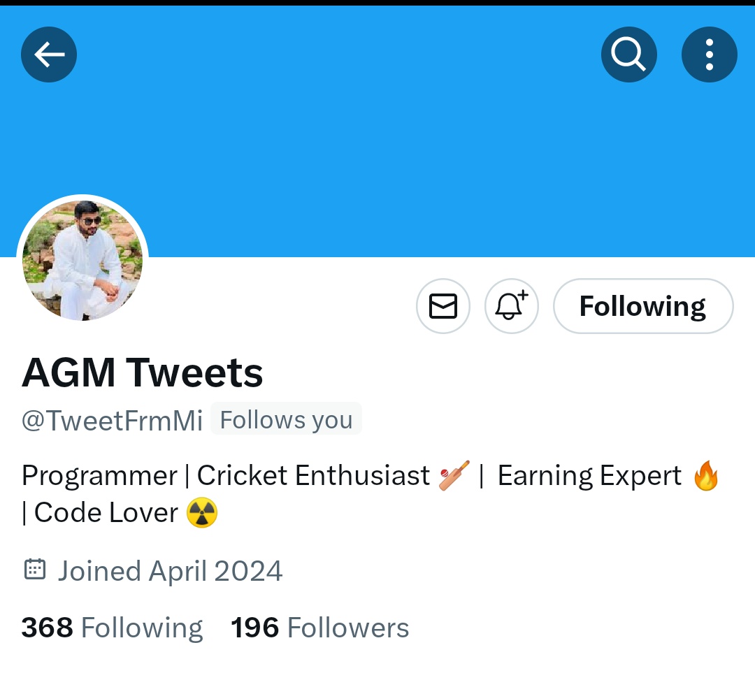 babrimemon590's tweet photo. Asalam O Alaikum Guys!!

Follow My New Account and Get Follow back  ✅
https://t.co/yXUVN3B5QB https://t.co/guS5SaZxNM