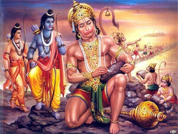 Supreme devotee Hanuman proved the truthfulness of the proverb ‘Greater than Ram is the Name of Ram’. 🪷 'राम से बडा राम का नाम' 🪷 #HanumanJayanti