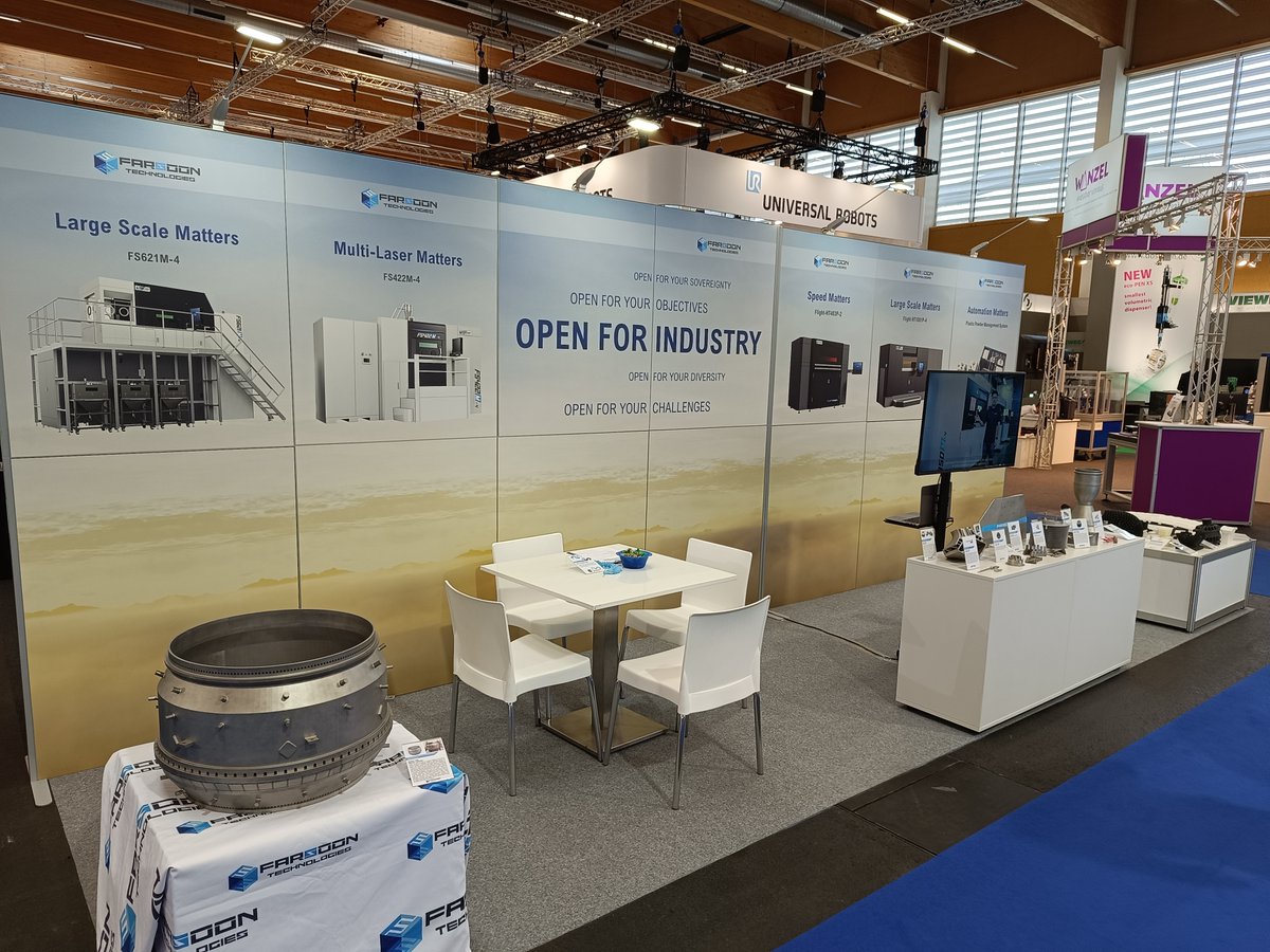 farsooneurope's tweet image. 🚀Die #INTERTOOL Messe vom 23. bis 26. April in Wels wird zum Hotspot der #Industrie! @farsooneurope wird dort ihre innovativen CAMS-Systeme vorstellen, die die #additive #Fertigung in die #Serienproduktion und Zukunft des Fertigungsmodells Industry 4.0 bringen.

#3Dprinting #AM