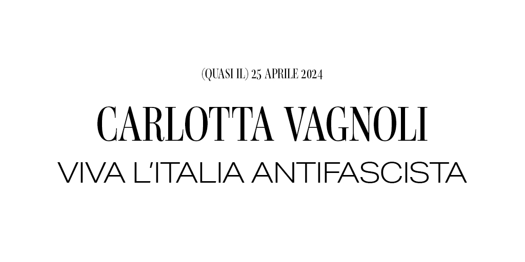 Tra due giorni è il 25 aprile. Tutti i giorni, però, è viva l'Italia antifascista. Oggi con @VagnoliC, proprio qui: bit.ly/TheItalianRevi…