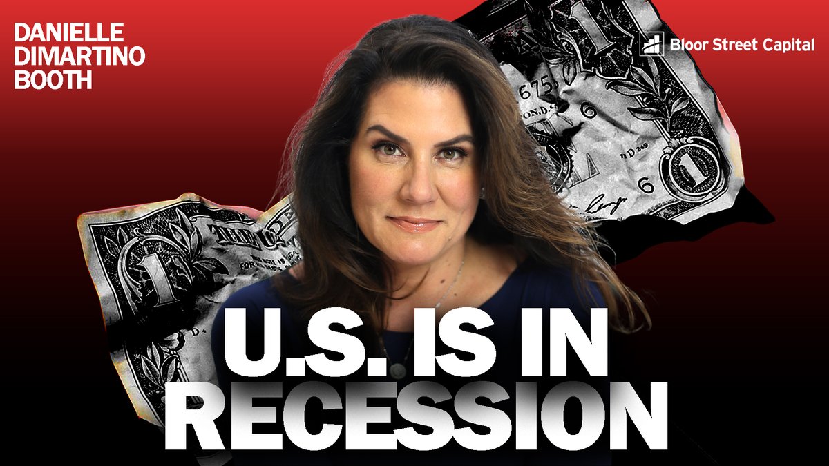 Join @DiMartinoBooth and me as we discuss why she thinks the U.S. is already in recession as well as her favorite @NFL team. Replay bit.ly/4b7W0ph