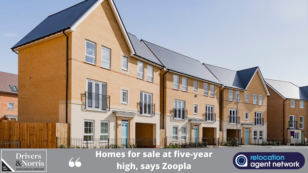 New <a href="/Zoopla/">Zoopla</a> data reveals a 5-year high in homes for sale! Supply is up by 20% compared to last year, <a href="/PropIndEye/">PropertyIndustryEye</a> reports! More details here👉drivers.co.uk/news/homes-for…

Looking to buy or sell? Book a valuation today👉drivers.co.uk/property-valua…