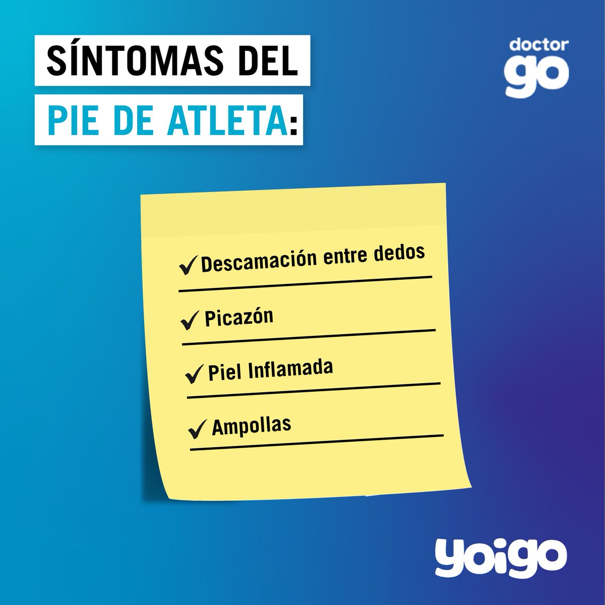 DoctorGo_'s tweet photo. Si localizas un sarpullido en tu pie y dura más de dos semanas, es momento de pasar por consulta. 🩺 https://t.co/RT3bPeJcBq