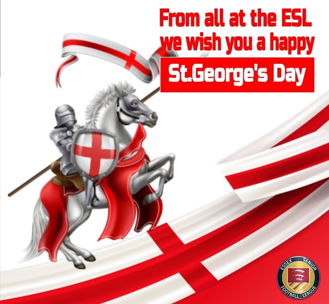 Happy St. George's Day 🏴󠁧󠁢󠁥󠁮󠁧󠁿 May the spirit of courage and resilience inspire us all today #StGeorgesDay #ESL