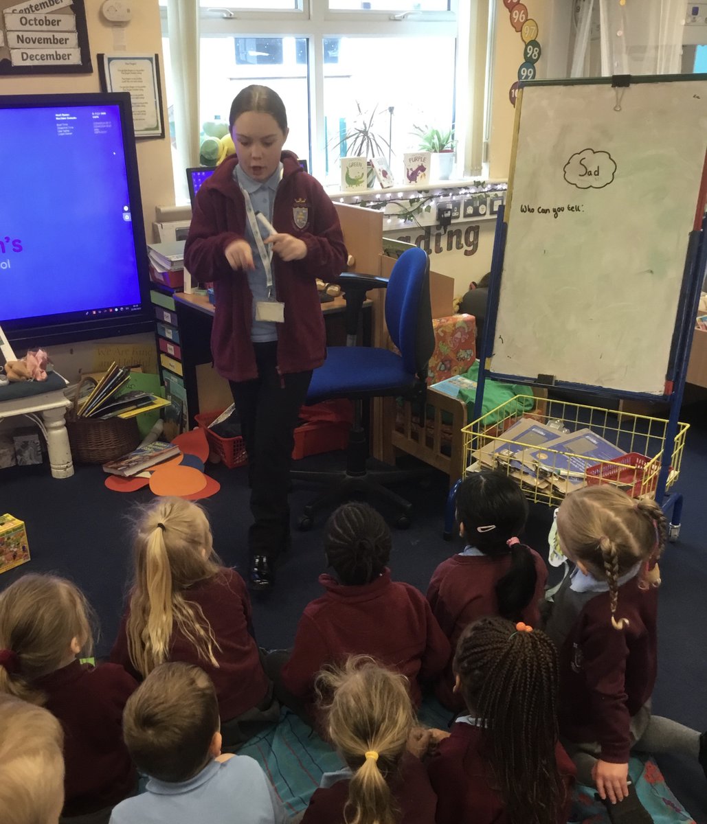 EYFS had a visit from the ‘Happiness Heroes’ today. They gave us ideas about what to do if we are feeling sad. #thankyou #happinessheroes #psed #feelinggood #learninglovinggrowing