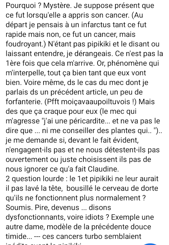 TÉMOIGNAGE n°5268 #effetsindesirables #CovidVaccine (22 février 2024) 
« ...du jour au lendemain... » : 
catholique.forumactif.com/t993p940-les-p…

#EffetsSecondairesvaccins19 #VaccineDeaths #VaccineSideEffects