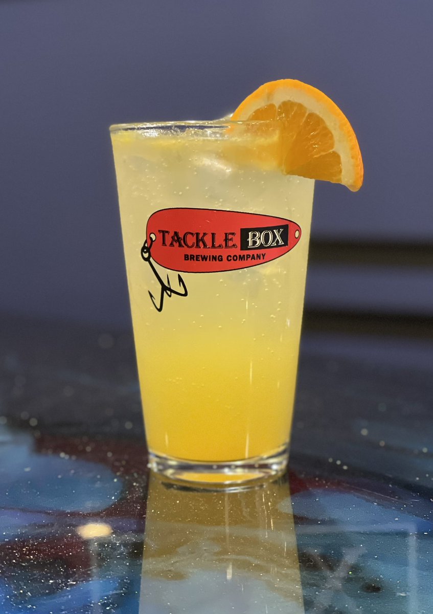 TackleBoxBrew's tweet photo. NEW!!!!! ORANGE CRUSH! A 12% hard seltzer made with a freshly squeezed orange on ice! It’s crushing it!!!!!
#tackleboxbrewing #drinkmassmadebeer #brewery #livemusic #supportlocal #drinklocal #newdrinks https://t.co/VA5FaHwGg4