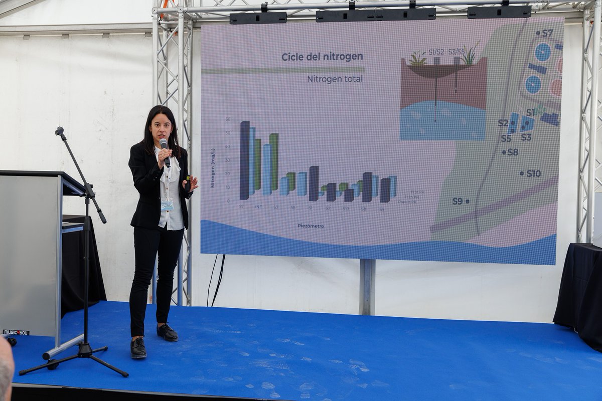 Jornada encapçalada pel president del Consell d'Administració de Comaigua i alcalde de Cambrils,@alfredoclua, a on es va exposar per part dels socis, els primers resultats del projecte #LIFEREMAR per la recàrrega de l'aqüífer del #BaixCamp <a href="/aigua_cat/">ACA</a> <a href="/salutcat/">Salut</a>