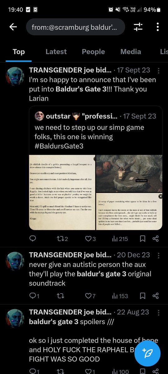 scramburg's tweet photo. reply and I'll give you a word to search in your profile

I got baldur's gate 3 https://t.co/h7PFUzCtQH