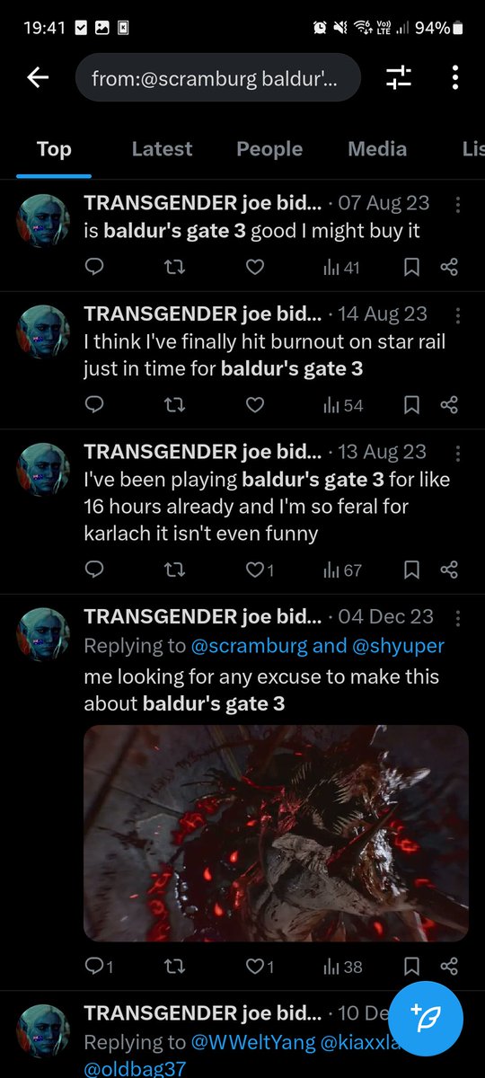 scramburg's tweet photo. reply and I'll give you a word to search in your profile

I got baldur's gate 3 https://t.co/h7PFUzCtQH