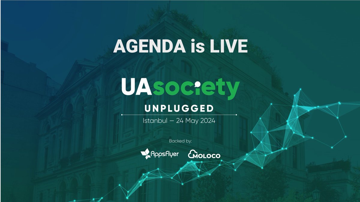📣 Exciting news! The agenda for UA Unplugged in Istanbul is now LIVE! 🌟 Secure your spot—get your tickets now! 🎟️ Agenda details here: uasocietyunplugged2024.splashthat.com  

#UASUnplugged #Istanbul #AgendaLive #GetYourTickets