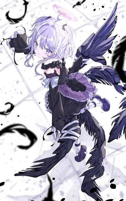 【skeb】葡萄うるとさん!! #てんしのうるとちゃん 