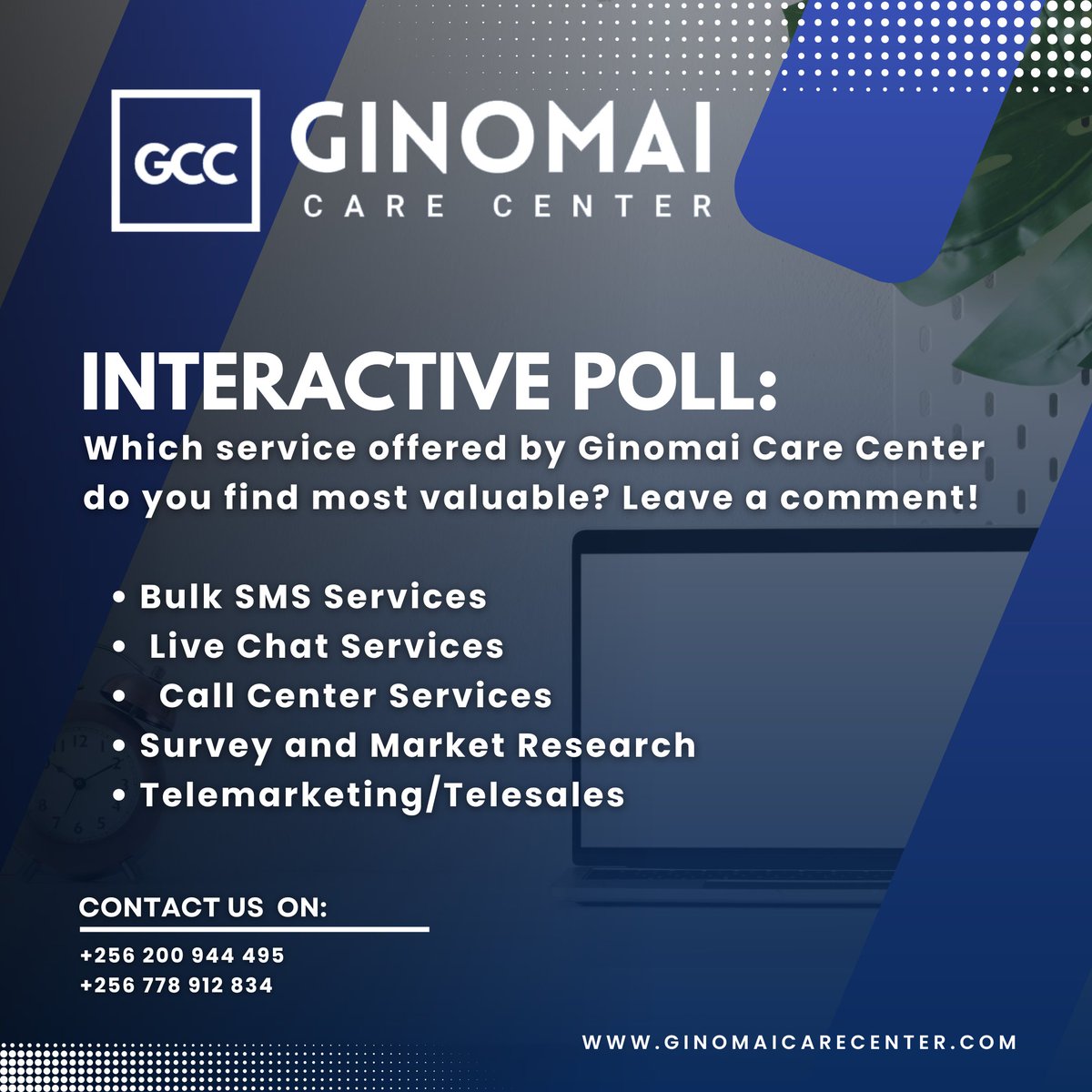 ginomailtd's tweet photo. 🤔 We want to tailor our services to your needs! Leave a comment under the comments section and let us know which service you find most valuable at Ginomai Care Center. Your feedback helps us serve you better! #ServicePreferences #CustomerFeedback https://t.co/A6j6lnBpA6