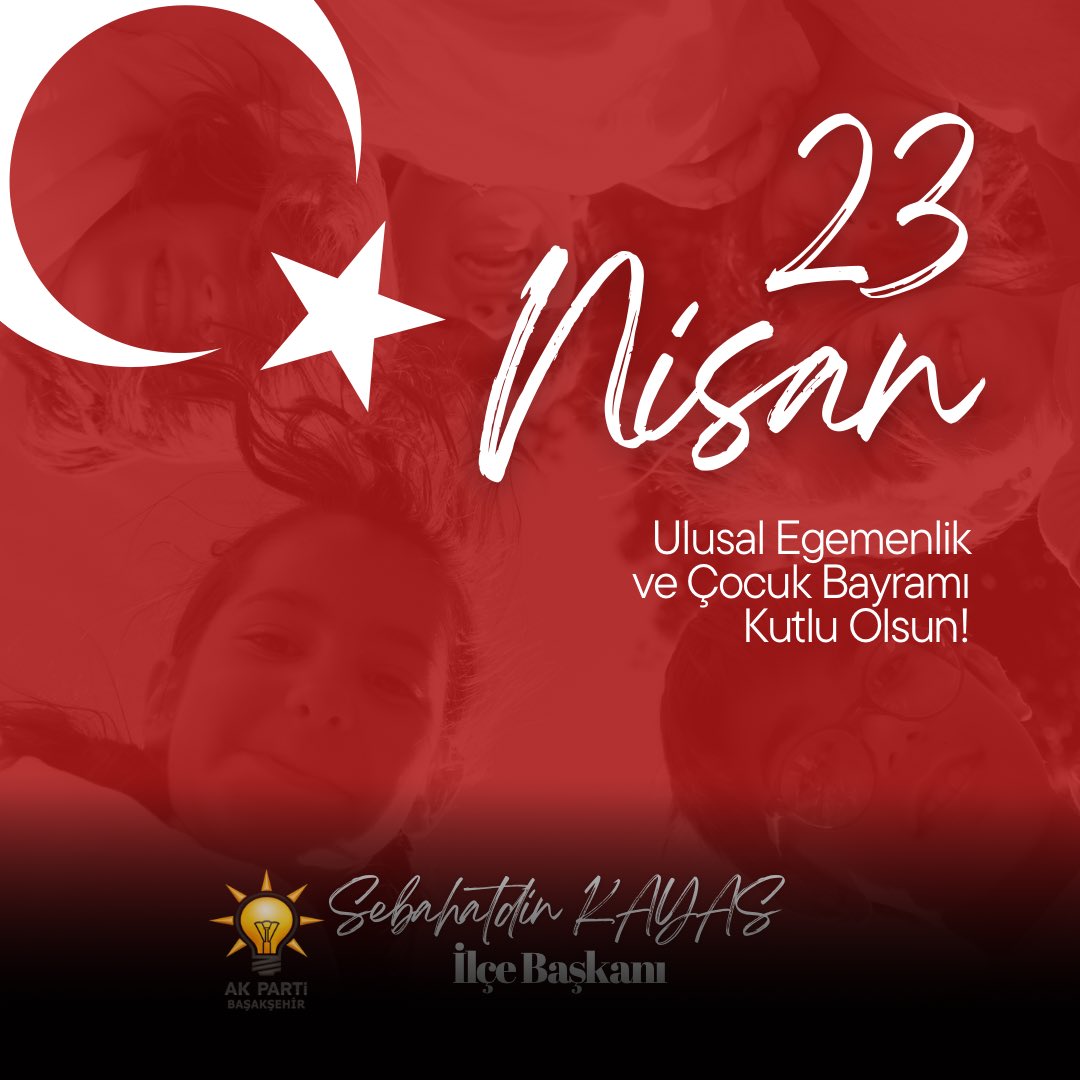 Türkiye Büyük Millet Meclisi’mizin 104. kuruluş yıl dönümünü, Türkiye’nin ve dünyanın tüm çocuklarının #23Nisan Ulusal Egemenlik ve Çocuk Bayramını en samimi duygularımla kutluyorum.