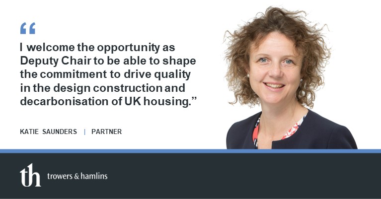 We are delighted to announce that Partner Katie Saunders has been named as Deputy Chair of The Housing Forum's Board. Best of luck with your new role, Katie! Read more here: bit.ly/3Uexhsv #UKHousing