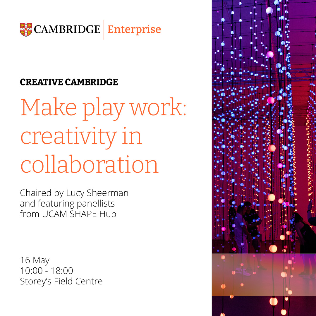✨ Announcing the first 2024 Creative Cambridge panel! ✨ Join us on 16 May to explore collaboration and innovation between university research and the creative and cultural industries vist.ly/3ev #CreativeCambridge #Cambridge #CambridgeConference #CambridgeEvents