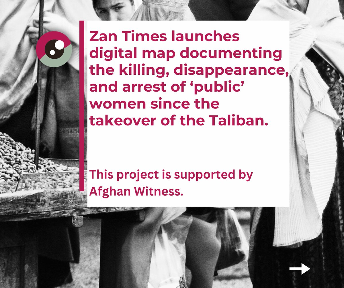 Today, Zan Times launches an interactive map documenting the killing, disappearance, and arrest of ‘public’ women – defined as those working or studying outside the home. The map, which was created in partnership with CIR’s Afghan Witness, is an ongoing archive of incidents…