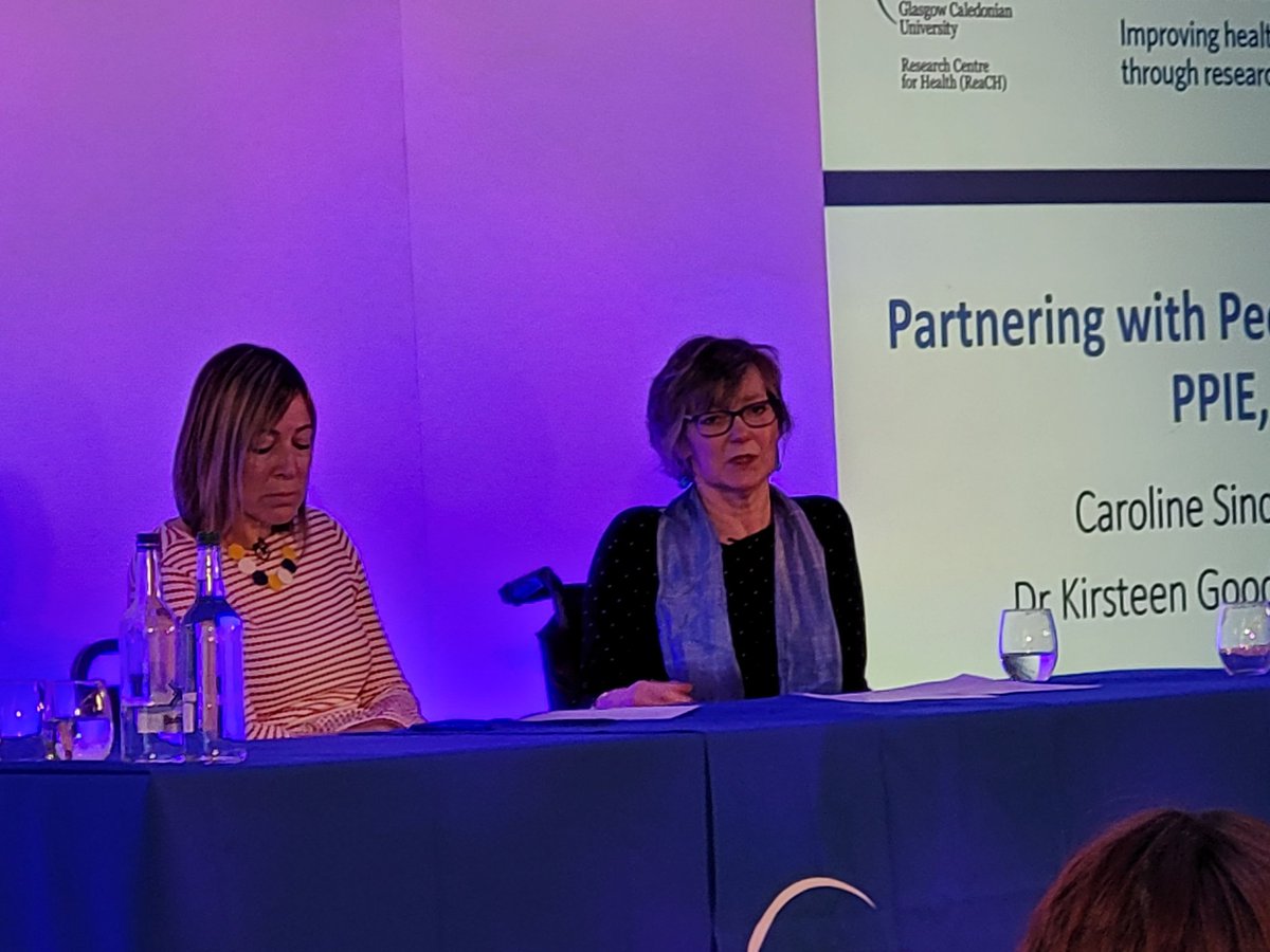 On #MSAwarenessWeek excellent speaker Caroline Sincock talks about the importance of Patient Public involvement in research at The Power of Partnership conference at Glasgow Caledonian University @synergygcu @GCUReach @mssocietyuk @mssocietyscot #ppie #ms