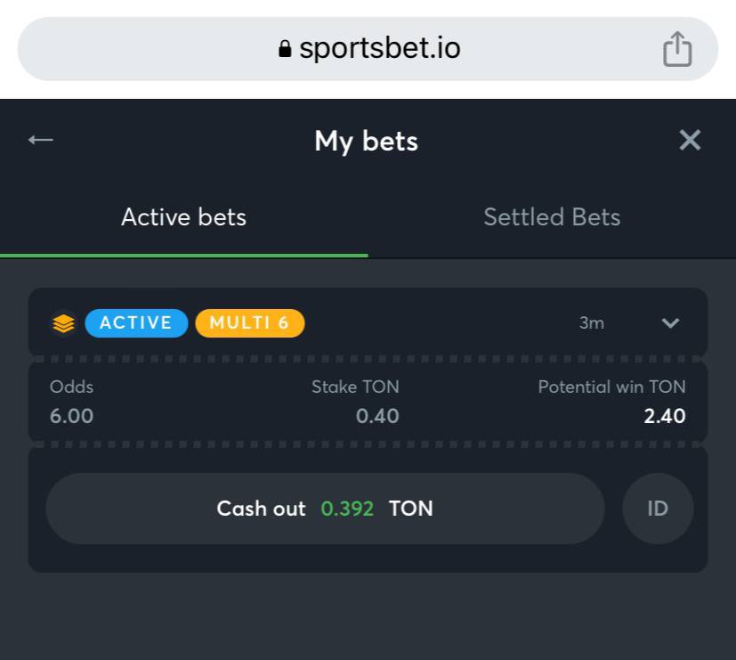 Increase your #Bitcoin   , #USDT and other #Crypto @Sportsbetio Join the #Crypto #betting experience @Sportsbetio here 👉 sb88.io/Mula 🔥 Hot Bet 6 odds 👇🏼👇🏼👇🏼👇🏼 Bet slip here 👉 sportsbet.io/sharebetslip/6… #sportsbetio #softlife 🍀🍀🍀🍀🍀 @DabiEllle…